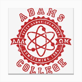 Adams College Canvas Print