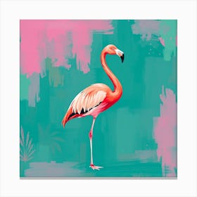 Flamingo 12 Canvas Print