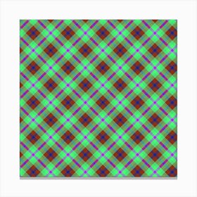 Plaid Pattern 50 Canvas Print