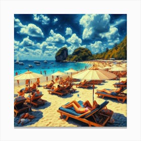 Phuket Beach Canvas Print