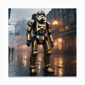 Steampunk Stormtrooper Canvas Print