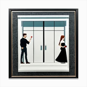 'The Couple' 1 Canvas Print