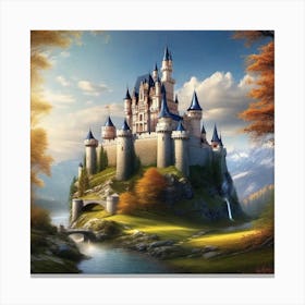 Cinderella Castle 13 Canvas Print