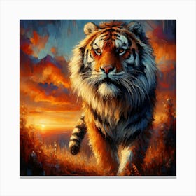 Wild Animal Illustration 142 Canvas Print