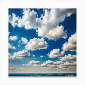 Cloudy Sky 5 Canvas Print