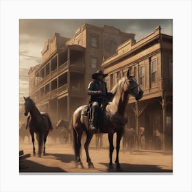 Red Dead Redemption 10 Canvas Print