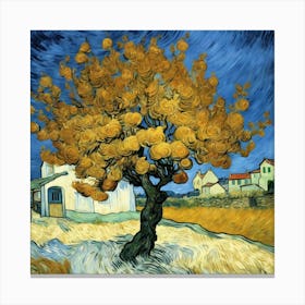 Apricot Tree Canvas Print