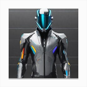 Futuristic Suit 15 Canvas Print