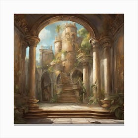 Dungeons And Dragons 14 Canvas Print