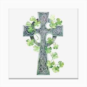 Celtic Cross 3 Canvas Print