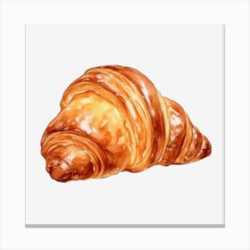 Croissant Canvas Print