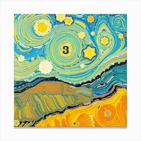 Starry Night 30 Canvas Print