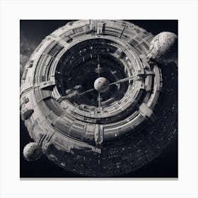 Spaceship 27 Canvas Print