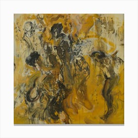 'The Dancers' Canvas Print