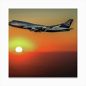 Boeing 747 Canvas Print