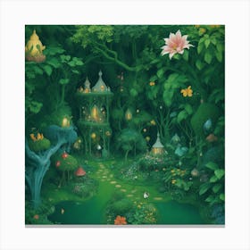 Fairytale Forest Canvas Print