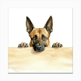 German Shepherd Dog 3 Canvas Print