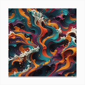 Abstract Painting 207 Canvas Print