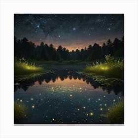 Starry Night 1 Canvas Print