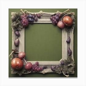 Fruit Frame Canvas Print