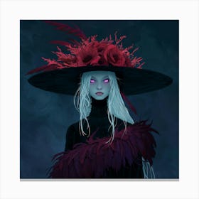 Witches Hat Canvas Print