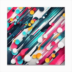 Abstract Abstract Painting 8 Canvas Print