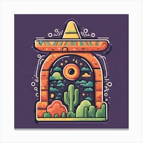 Mexican Sombrero 5 Canvas Print