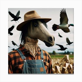 Scarecrow 26 Canvas Print