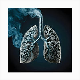 Lungs Stock Videos & Royalty-Free Footage 26 Canvas Print