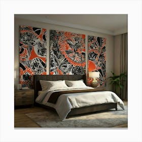 Abstract Wall Art 45 Canvas Print