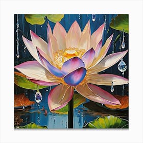 Lotus Flower 1 Canvas Print