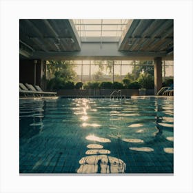 Default Swimming Pool 0 Canvas Print