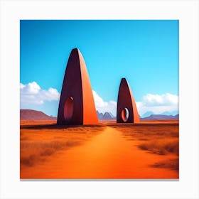 Desert Landscape 11 Canvas Print