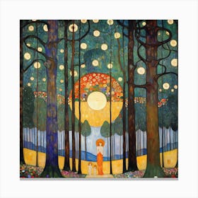 Walk In The Woods Canvas Print