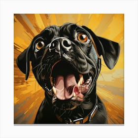 Pug Dog 4 Canvas Print