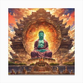 Buddha Image Myanmar 1 Canvas Print