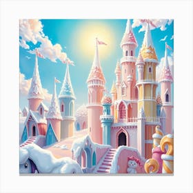 Cinderella Castle Canvas Print