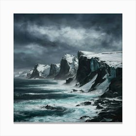 Iceland Landscape Canvas Print