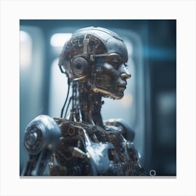 Cyborg 48 Canvas Print