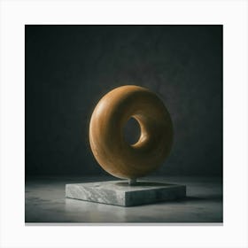 Donut Canvas Print