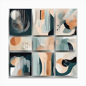 Abstract Abstract Painting Canvas Print