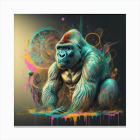 Gorilla Canvas Print