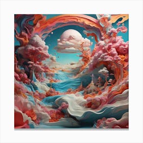 Surreal Dreamscape Canvas Print