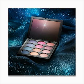 A Celestial Infused Makeup Palette Boasting Interstellar Radiance And Twinkling Shimmer Encapsulat (4) Canvas Print