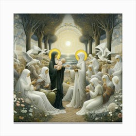 Wedding Of Jesus Canvas Print