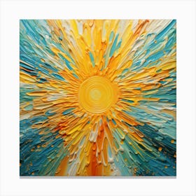 Sunburst Canvas Print