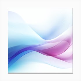 Abstract Wave Background 1 Canvas Print