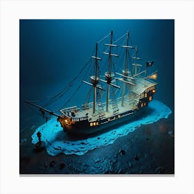 Pirate Ship 6 Canvas Print