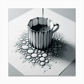 Tea Art 232 Canvas Print