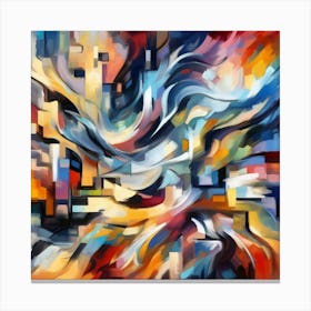 Abstract Painting 14 Canvas Print